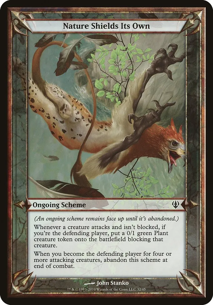 Nature Shields Its Own · Archenemy Schemes 32★/45