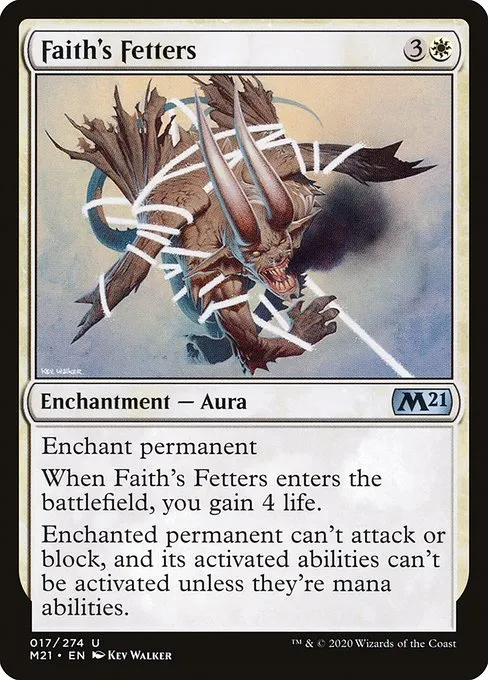 Faith's Fetters · Core Set 2021 17/397