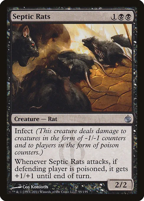 Septic Rats · Mirrodin Besieged 55/155