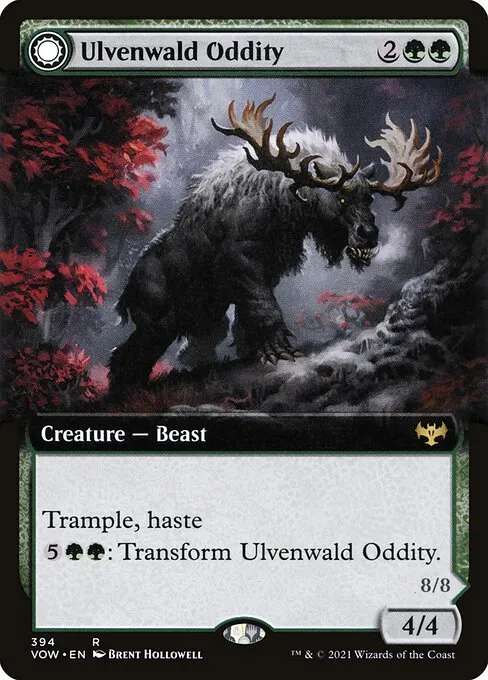Ulvenwald Oddity // Ulvenwald Behemoth · Innistrad: Crimson Vow 394/423