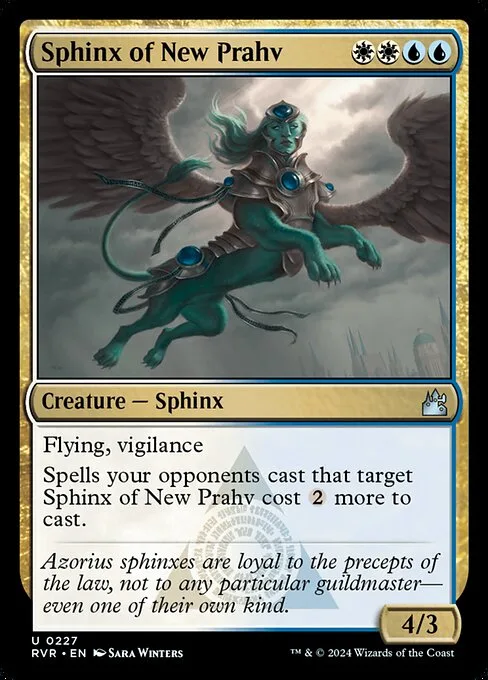 Sphinx of New Prahv · Ravnica Remastered 227/531