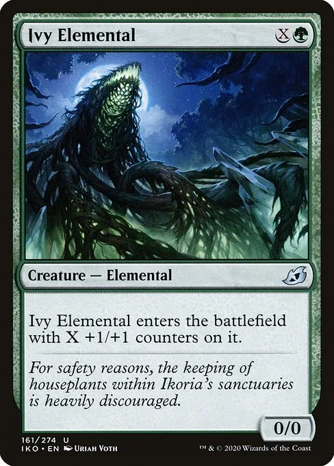 Ivy Elemental · Ikoria: Lair of Behemoths 161/390