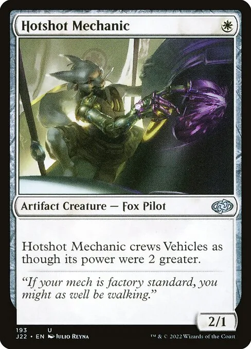 Hotshot Mechanic · Jumpstart 2022 193/835