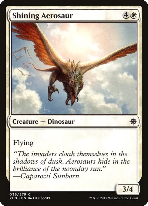 Shining Aerosaur · Ixalan 36/289