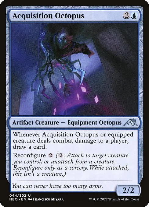Acquisition Octopus · Kamigawa: Neon Dynasty 44/531