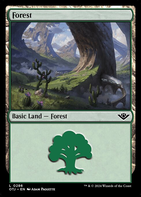 Forest · Outlaws of Thunder Junction 286/374