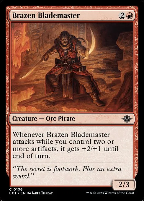 Brazen Blademaster · The Lost Caverns of Ixalan 136/416