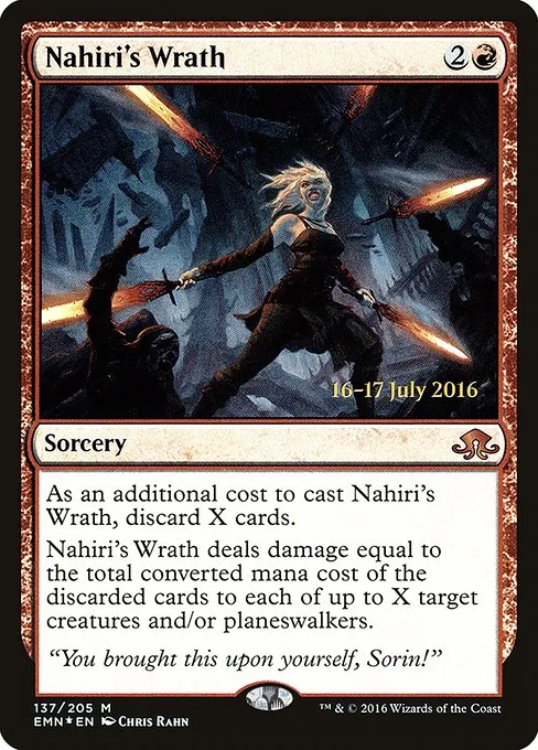 Nahiri's Wrath · Eldritch Moon Promos 137s/77