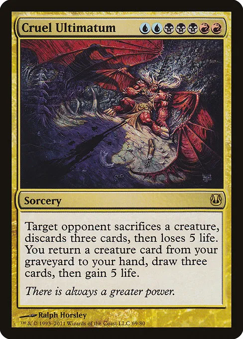 Cruel Ultimatum · Duel Decks: Ajani vs. Nicol Bolas 69/80