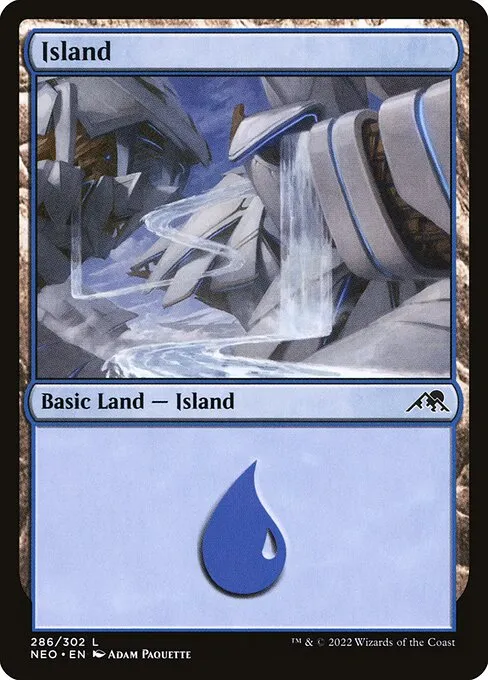 Island · Kamigawa: Neon Dynasty 286/531