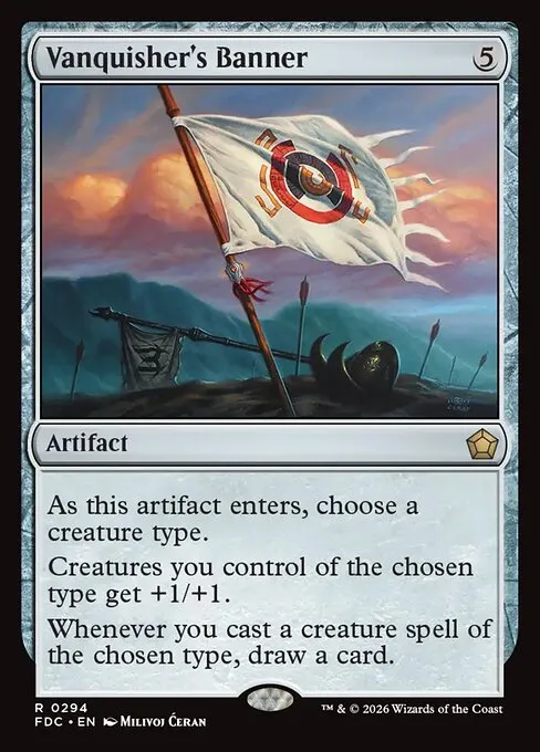 Vanquisher's Banner · Foundations Commander 294/3