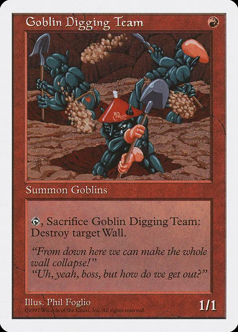 Goblin Digging Team · Fifth Edition 234/460