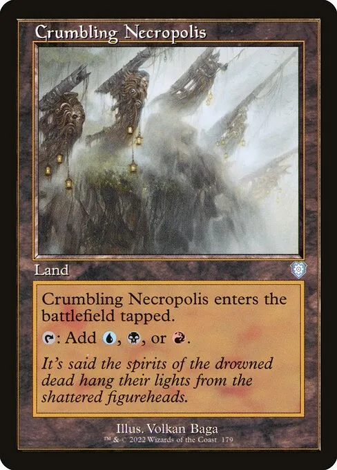 Crumbling Necropolis · The Brothers' War Commander 179/209