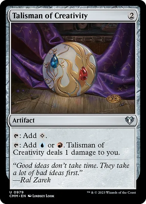 Talisman of Creativity · Commander Masters 979/1067