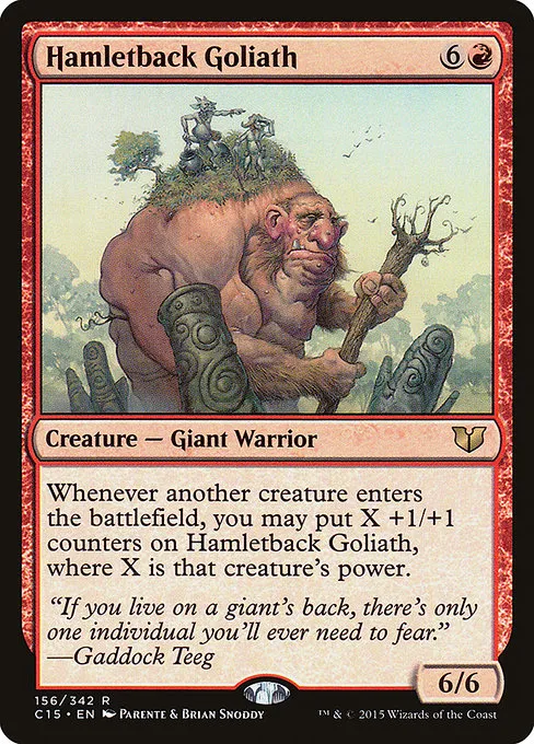 Hamletback Goliath · Commander 2015 156/342