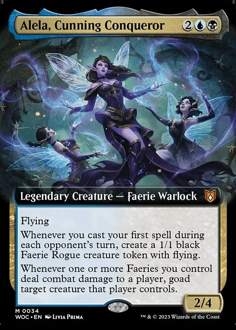 Alela, Cunning Conqueror · Wilds of Eldraine Commander 34/173