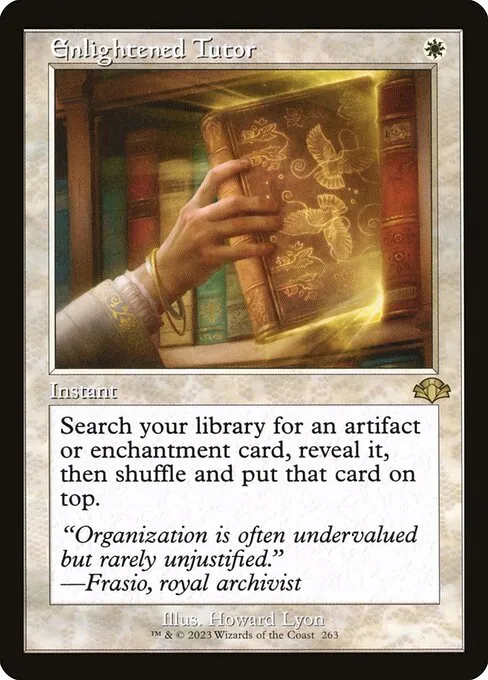 Enlightened Tutor · Dominaria Remastered 263/457