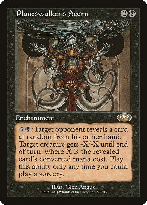 Planeswalker's Scorn · Planeshift 52/146
