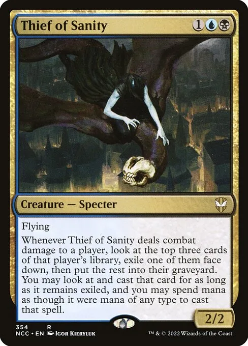 Thief of Sanity · New Capenna Commander 354/447