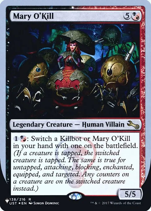 Mary O'Kill · The List (Unfinity Foil Edition) 50/62