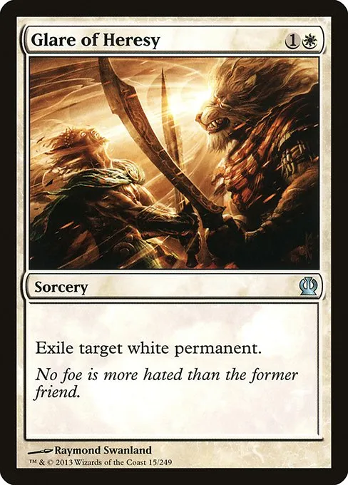 Glare of Heresy · Theros 15/249