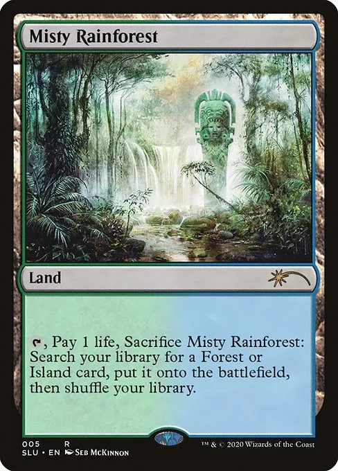 Misty Rainforest · Secret Lair: Ultimate Edition 5/16