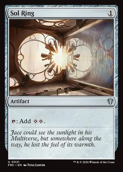 Sol Ring · Reality Fracture Commander 21/2