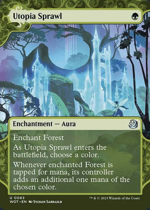 Utopia Sprawl · Wilds of Eldraine: Enchanting Tales 63/103