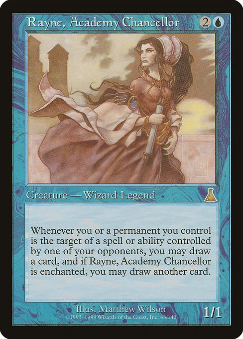 Rayne, Academy Chancellor · Urza's Destiny 43/143