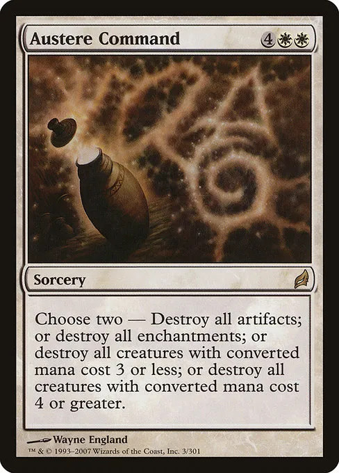 Austere Command · Lorwyn 3/301