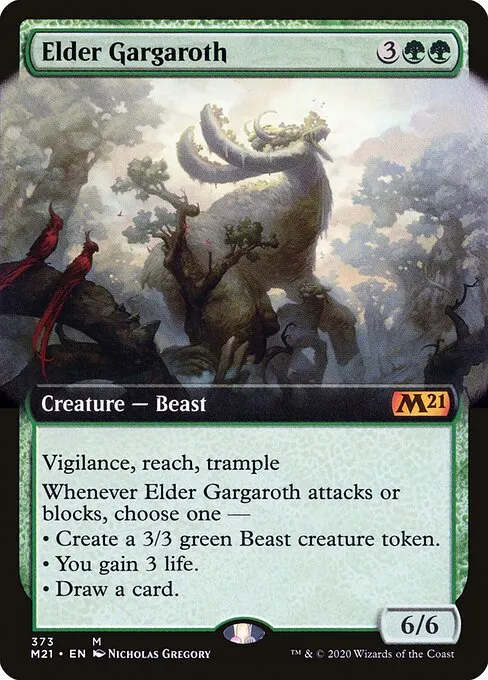 Elder Gargaroth · Core Set 2021 373/397