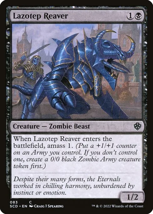 Lazotep Reaver · Starter Commander Decks 83/352