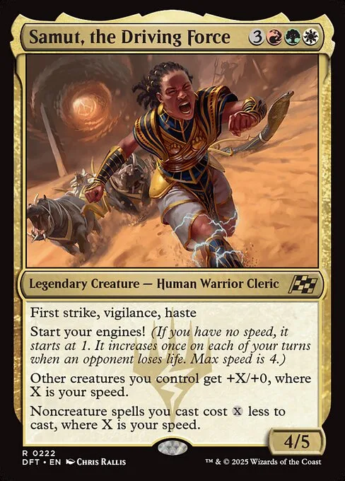 Samut, the Driving Force · Aetherdrift 222/553