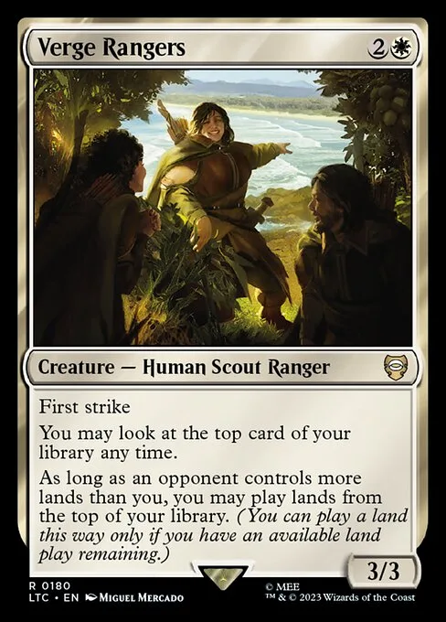 Verge Rangers · Tales of Middle-earth Commander 180/591