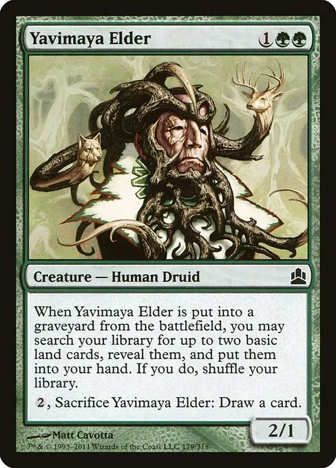 Yavimaya Elder · Commander 2011 179/318