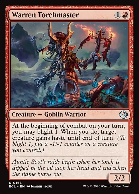 Warren Torchmaster · Lorwyn Eclipsed 163/408