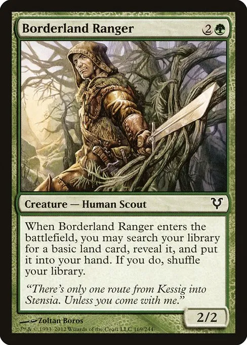 Borderland Ranger · Avacyn Restored 169/244