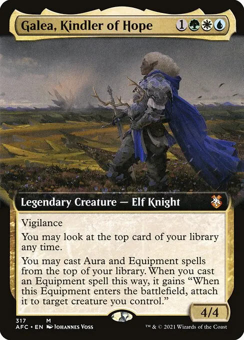Galea, Kindler of Hope · Forgotten Realms Commander 317/331