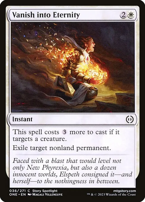 Vanish into Eternity · Phyrexia: All Will Be One 36/479