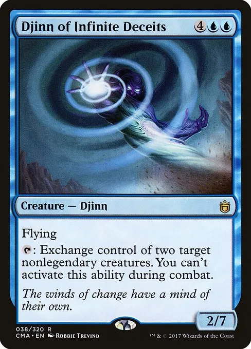 Djinn of Infinite Deceits · Commander Anthology 38/320