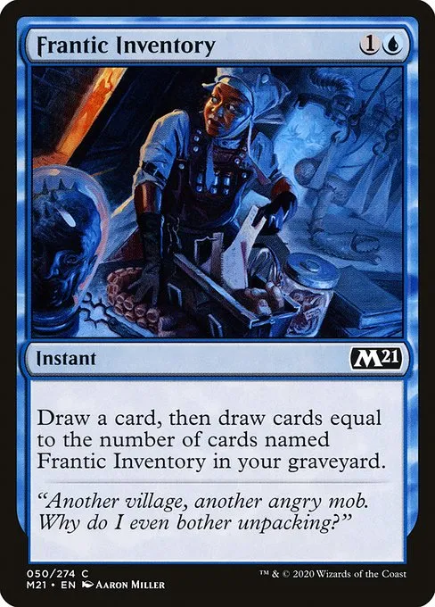 Frantic Inventory · Core Set 2021 50/397
