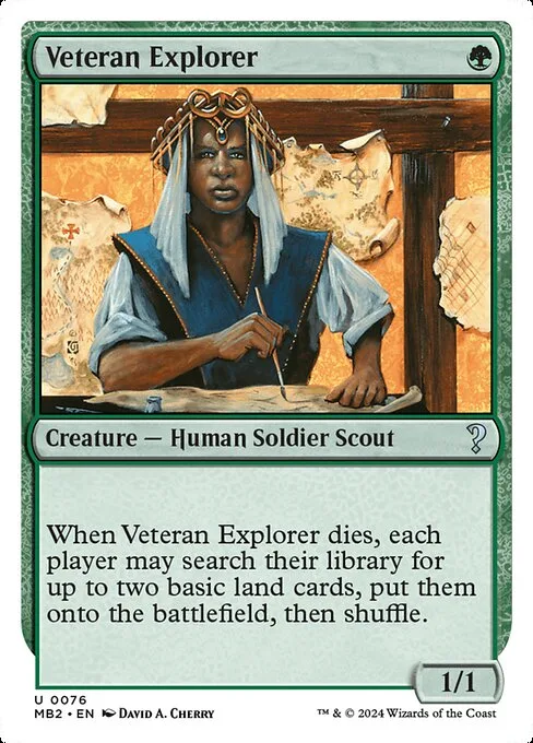 Veteran Explorer · Mystery Booster 2 76/385