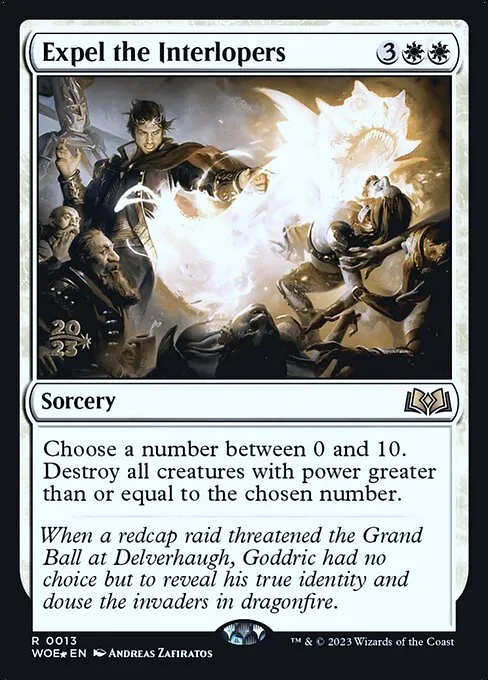 Expel the Interlopers · Wilds of Eldraine Promos 13s/160