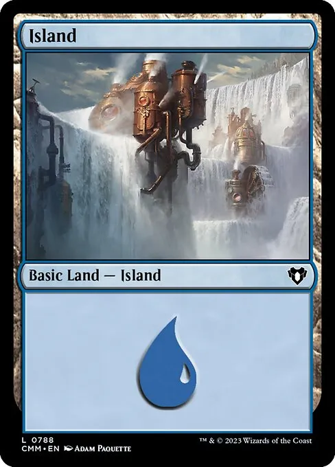 Island · Commander Masters 788/1067