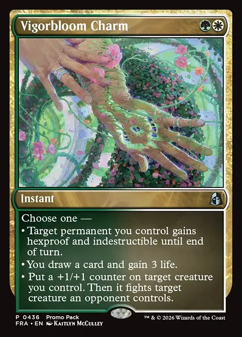 Vigorbloom Charm · Reality Fracture 436/7