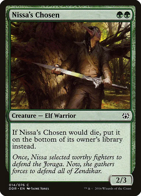 Nissa's Chosen · Duel Decks: Nissa vs. Ob Nixilis 14/76