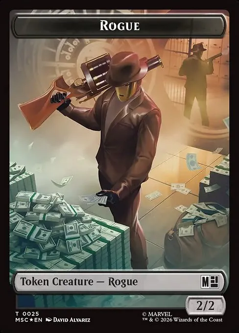Rogue · Marvel Super Heroes Commander Tokens 25/32