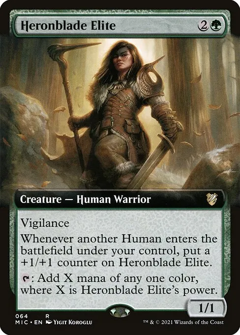 Heronblade Elite · Midnight Hunt Commander 64/187