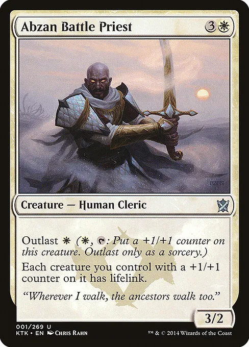 Abzan Battle Priest · Khans of Tarkir 1/293