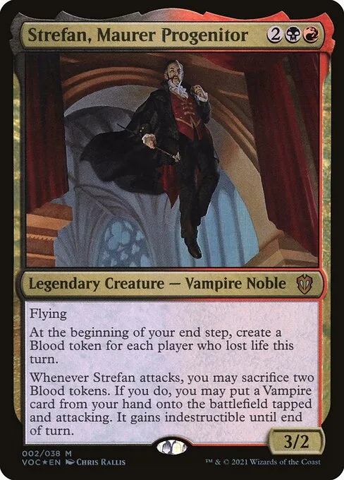 Strefan, Maurer Progenitor · Crimson Vow Commander 2/188